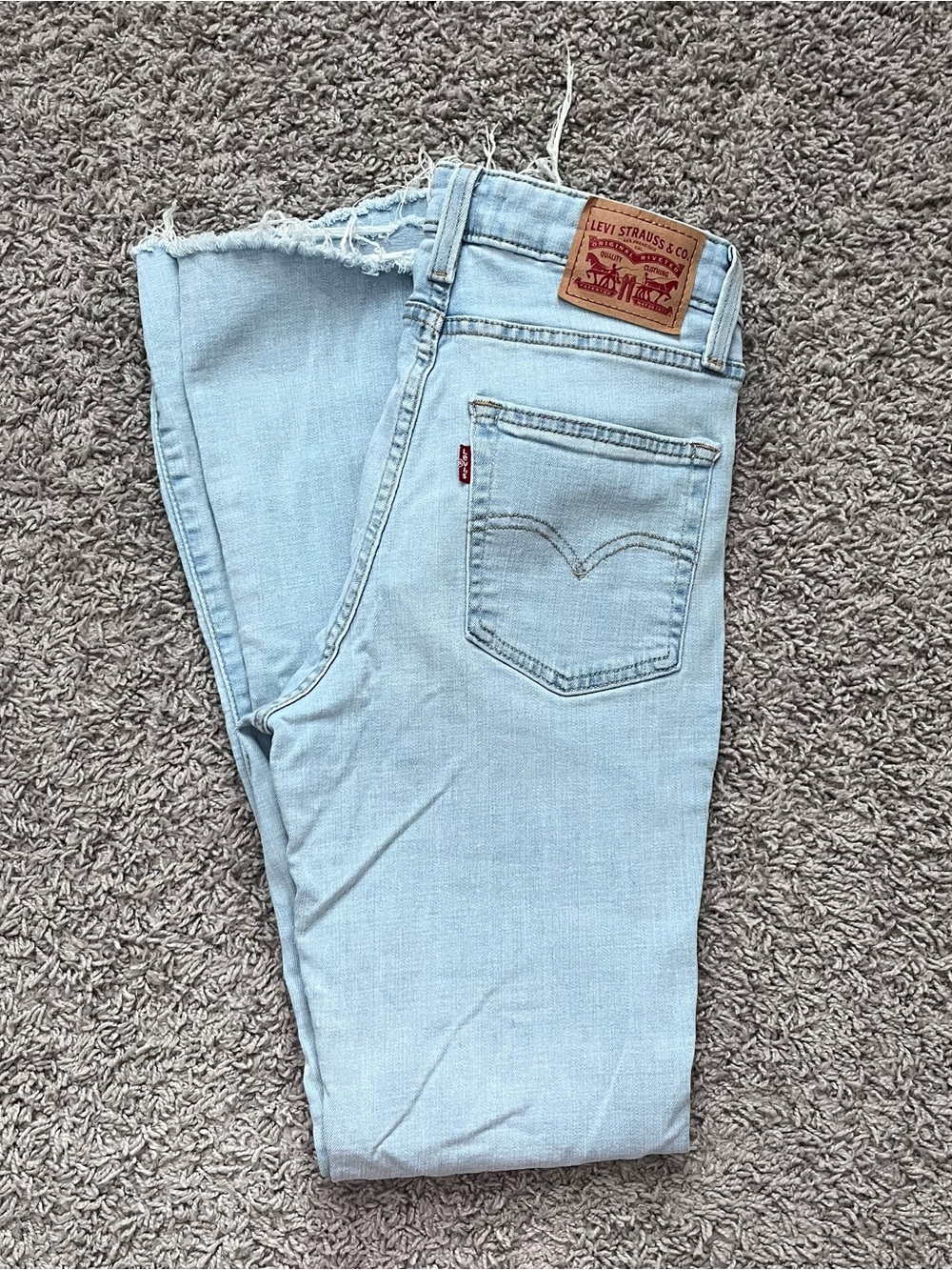 Levi's 726 flare jeans
